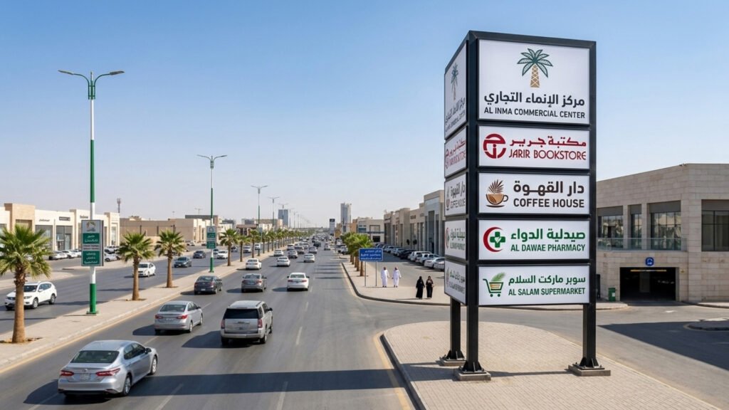 Outdoor Building Signage-Pylon Signs